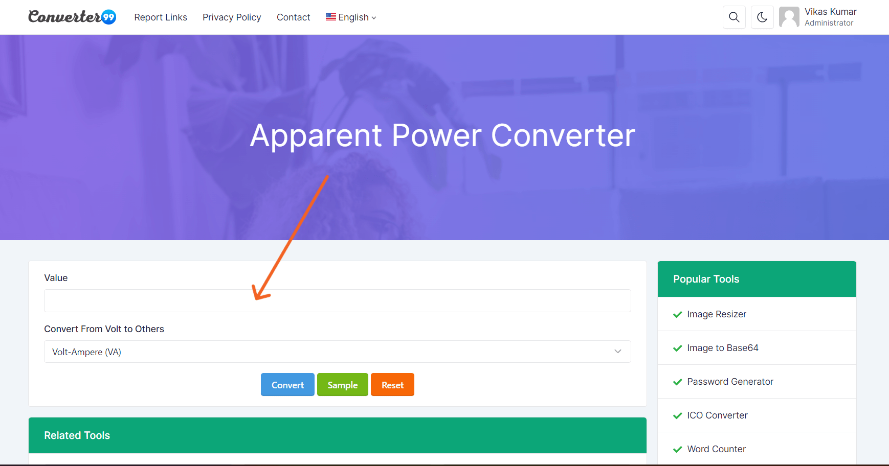 apparent-power-converter