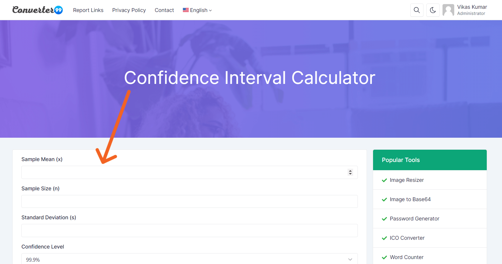 confidence-interval-calculator