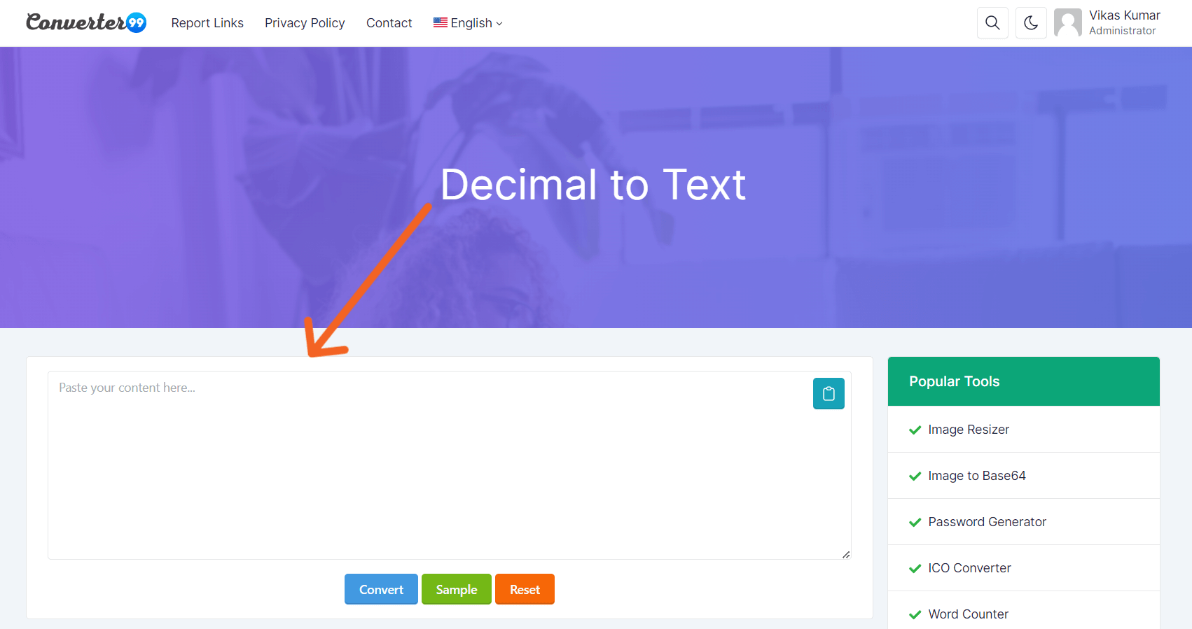 decimal-to-text