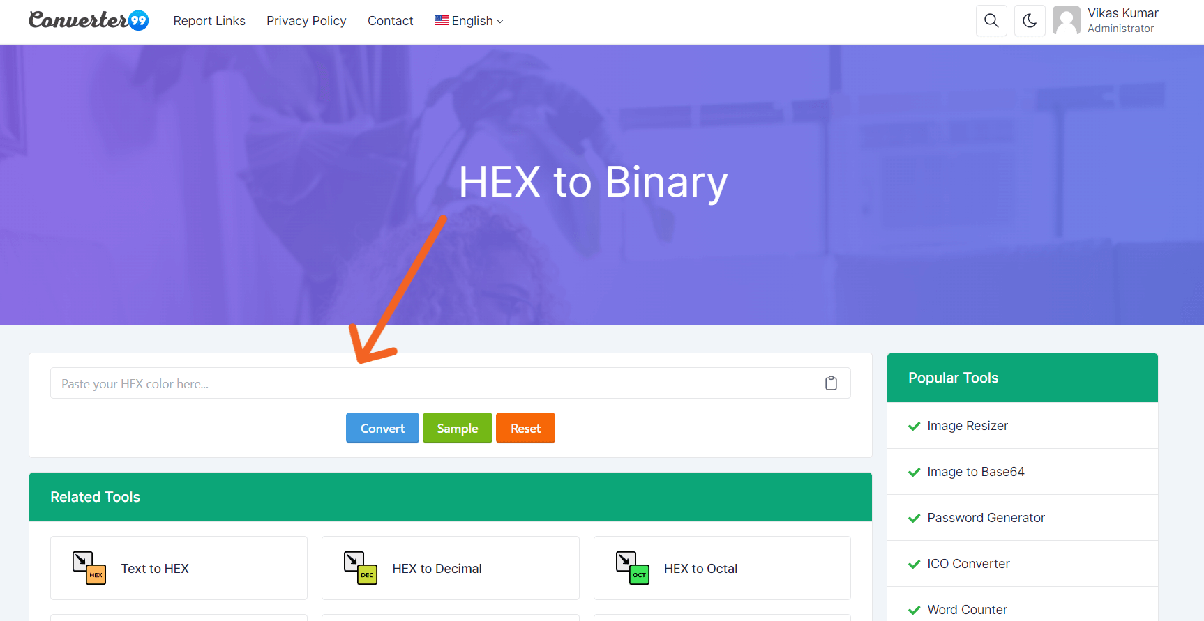 hex-to-binary