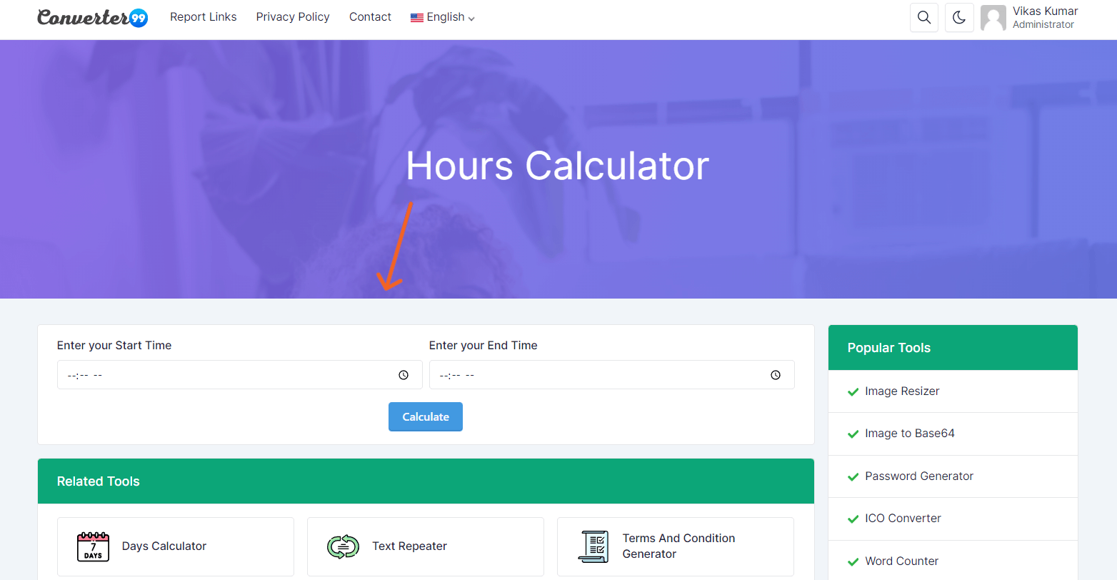 hours-calculator