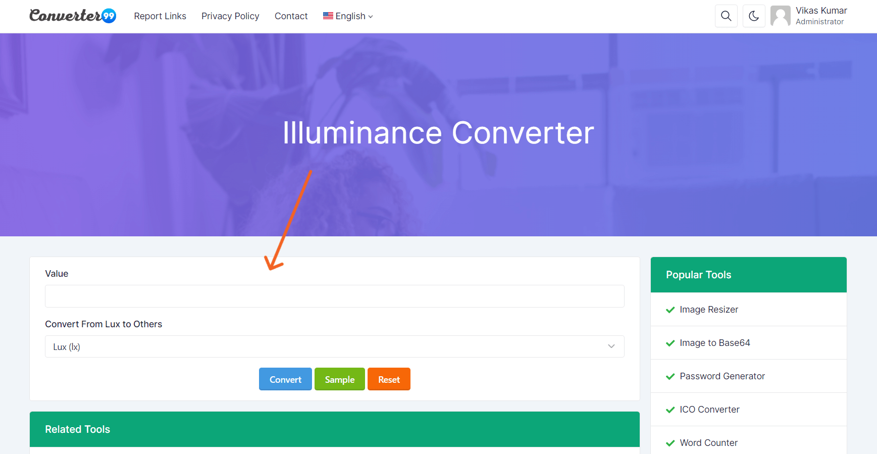illuminance-converter