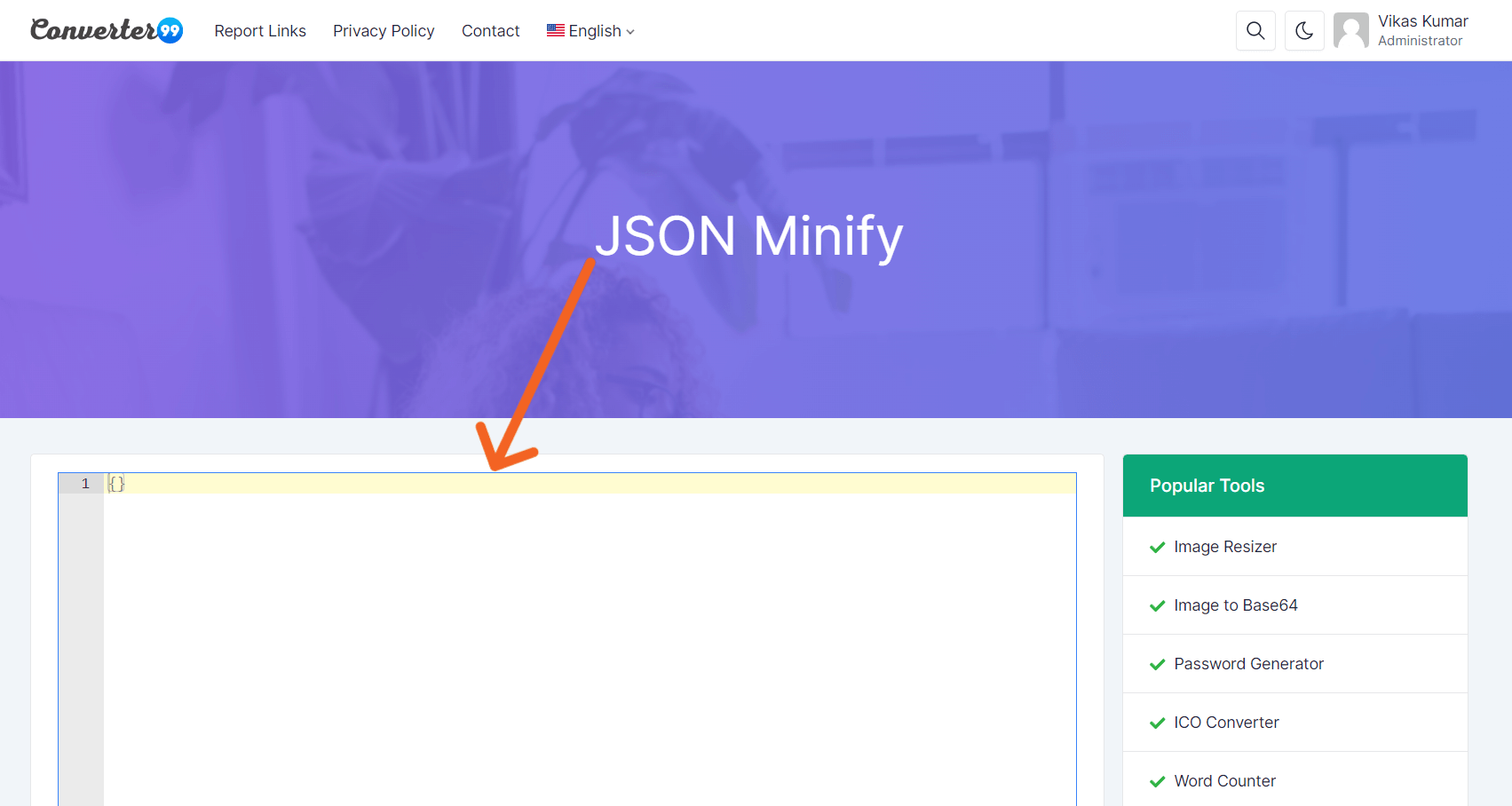 json-minify