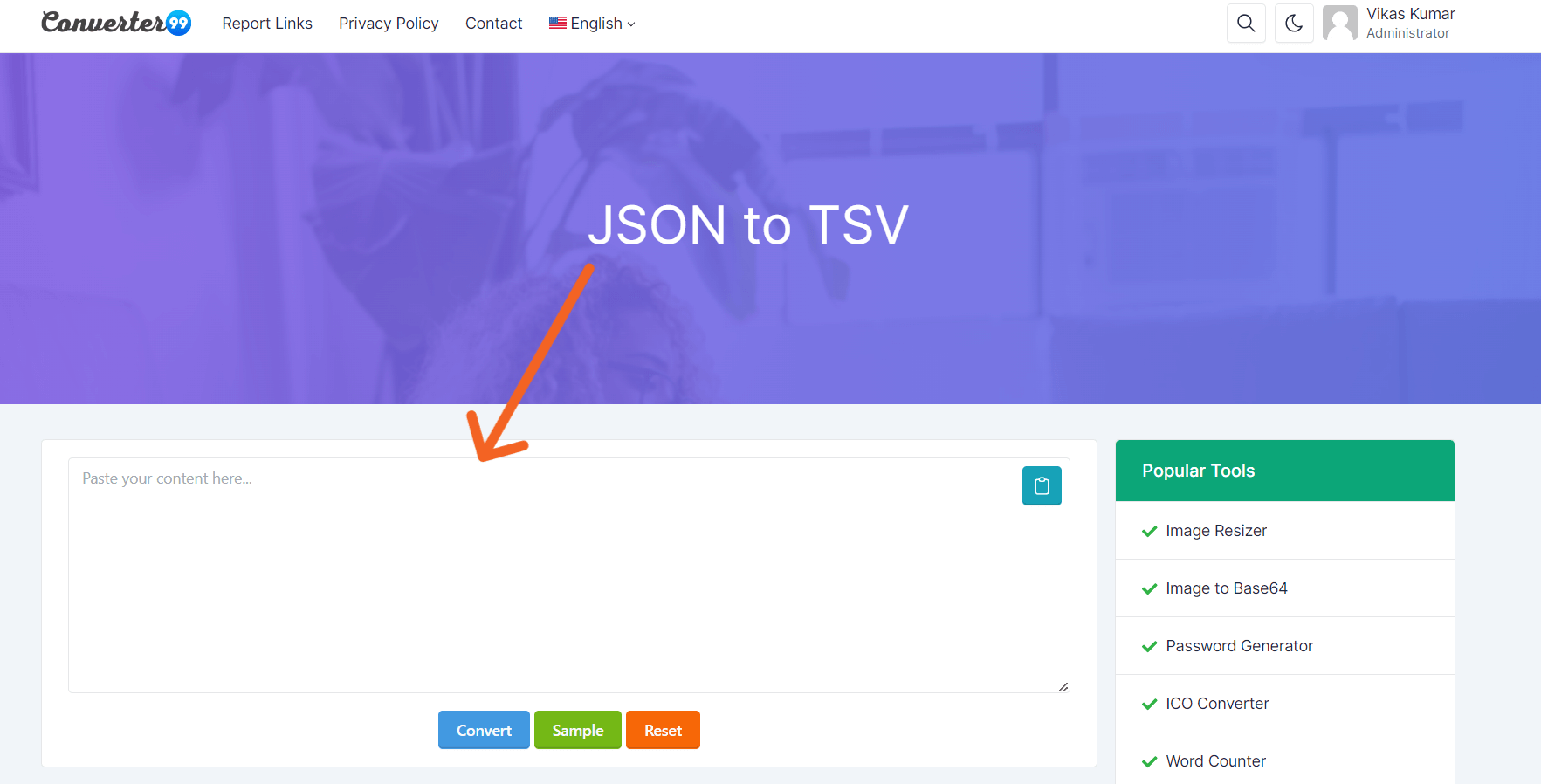 json-to-tsv
