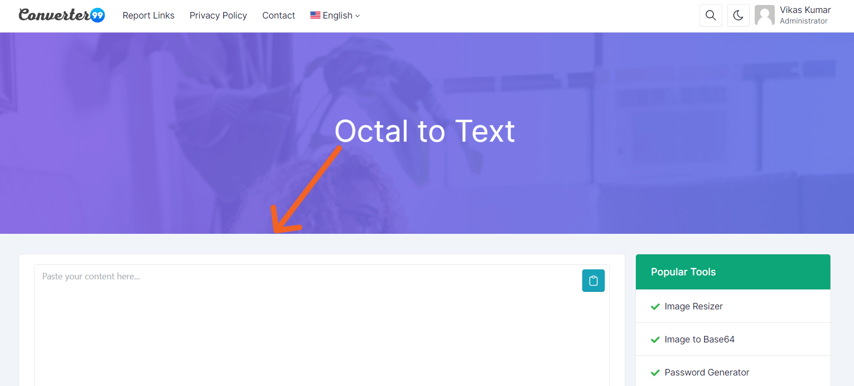 octal-to-text