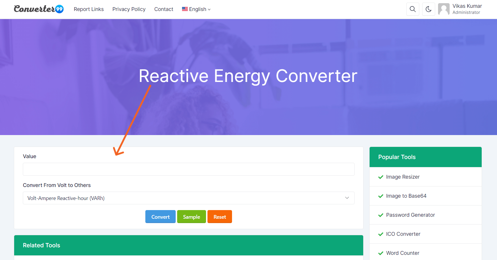 reactive-energy-converter