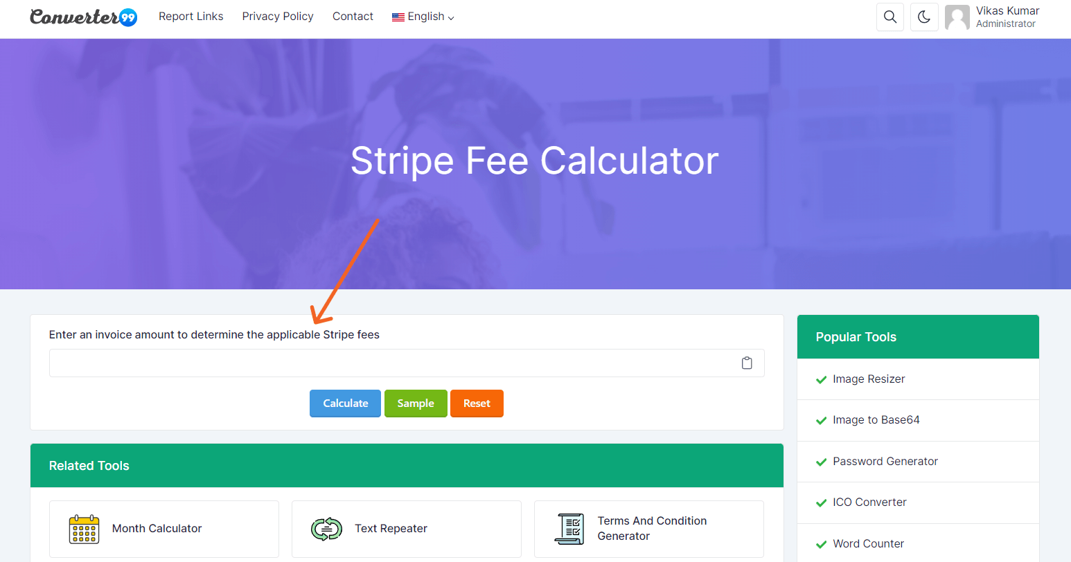 stripe-fee-calculator