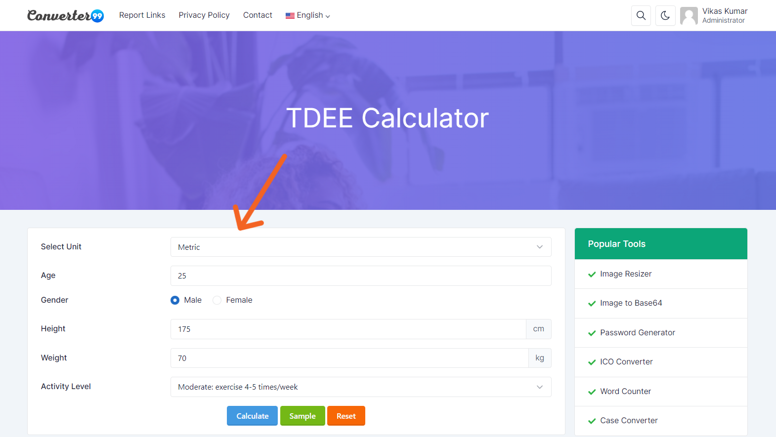 tdee-calculator