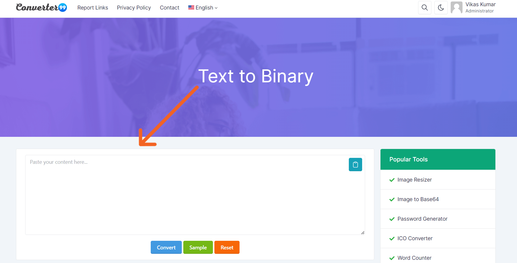 text-to-binary