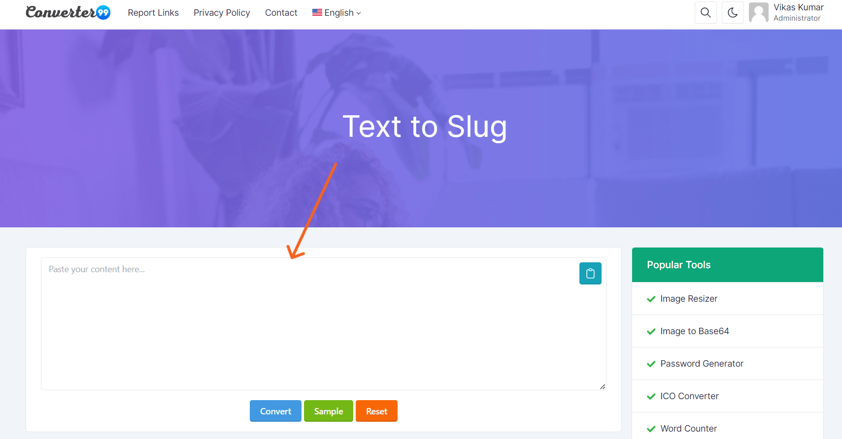 text-to-slug